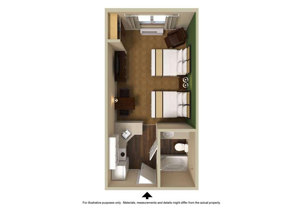 Extended Stay America Suites - Indianapolis - Castleton Bilik gambar